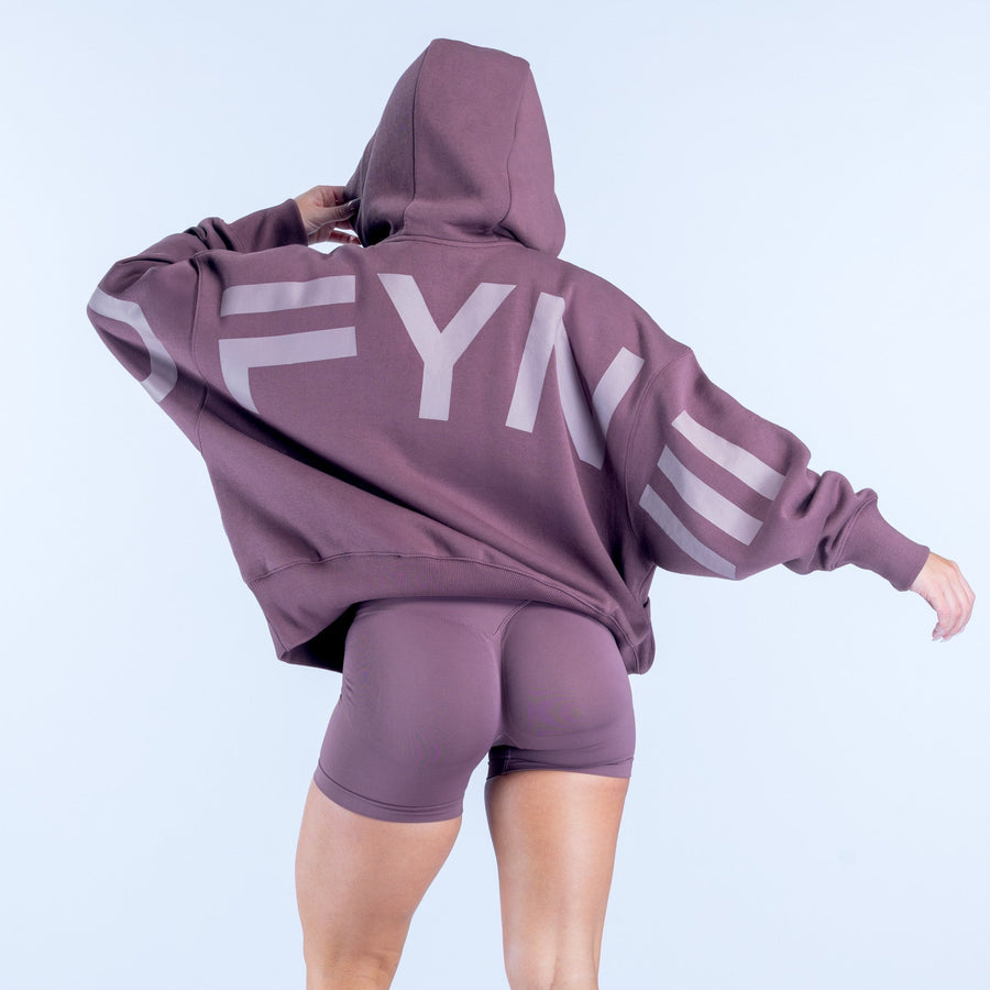 Sweat à capuche Signature Raisin