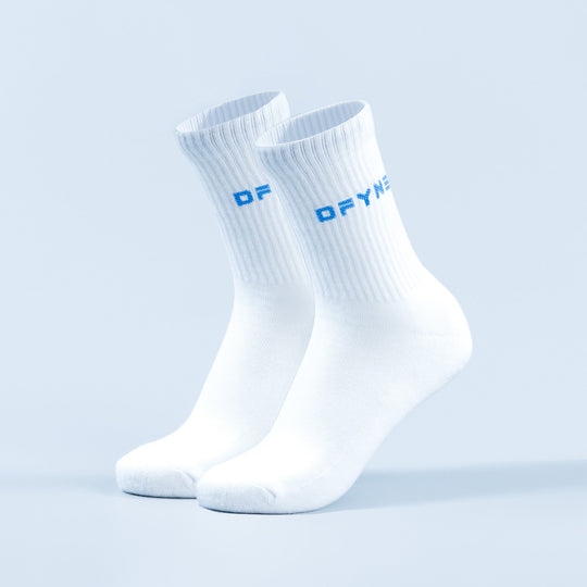 Chaussettes mi-hautes Bleu électrique
